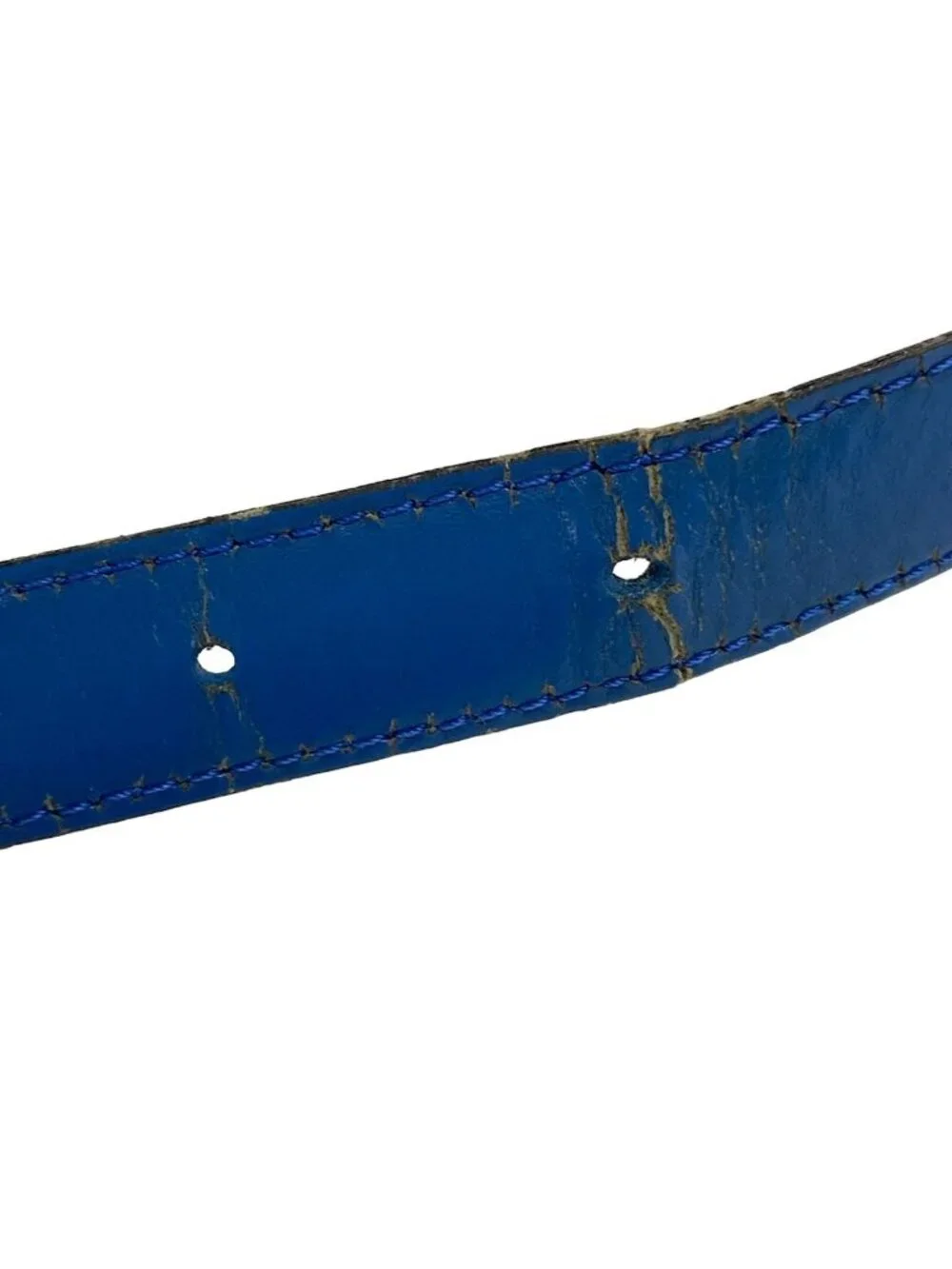 Louis Vuitton Shoulder Bag Epi Sun Crew Toledo Blue Leather